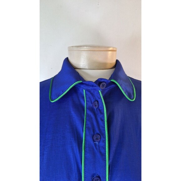 LAKE LADY Carol Maxi Dress Sz XL with Reversible Hem Holiday Derby Party Formal - Picture 15 of 16